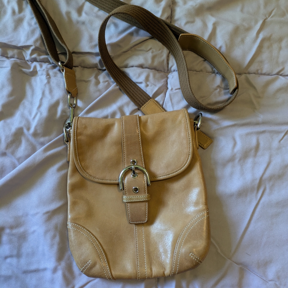 Coach Leather Crossbody Bag